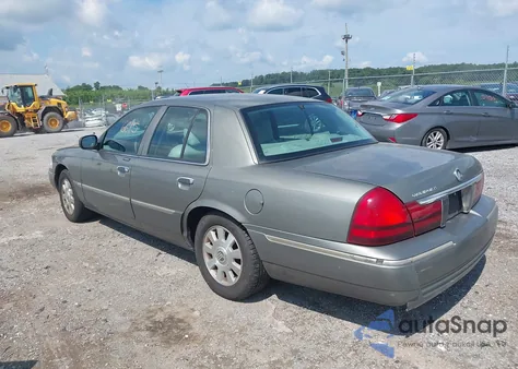 2003 Mercury Grand Marquis Ls from USA, damaged, VIN 2MEHM75W43X666666